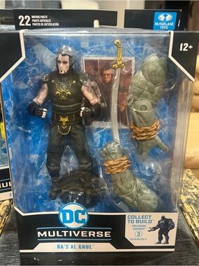 DC Multiverse Ra's al Ghul Action Figure - Black and Green by McFarlane Toys